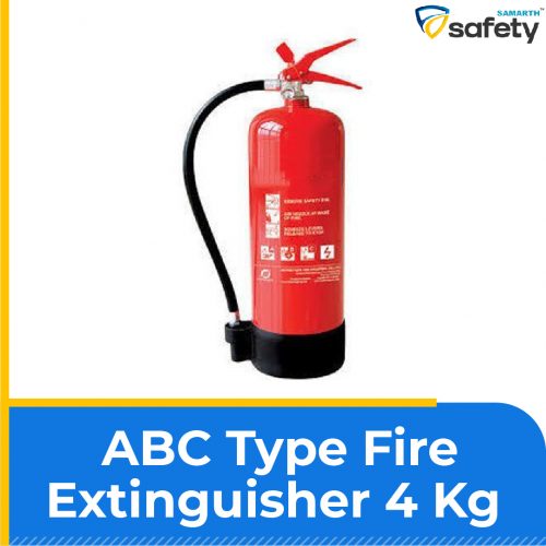 ABC Fire extinguishers are effective all types of fire like Class A, B and C types of fires as well as Electrical fires and also ABC Powder Type (Stored Pressure) Fire Extinguisher, Multipurpose uses i.e Home, Car, Kitchen, Office, school and many more Multipurpose Uses ABC Type fire extinguisher 4 Kg with 5 years Warranty. Clear Instruction Label and No Maintenance required ISI, ISO & CE Certified Product