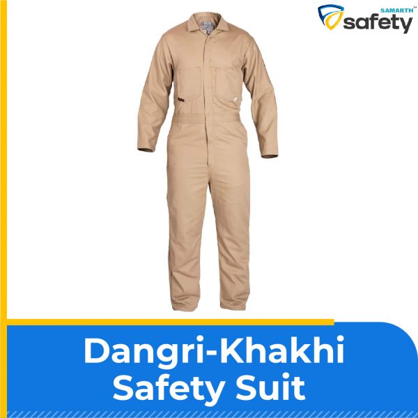 Dangri-Khaki Safety Suit