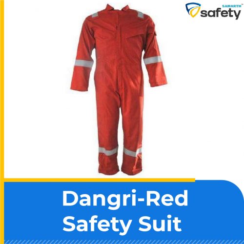 Dangri-Red Safety Suit