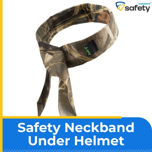 Safety Neckband Under Helmet